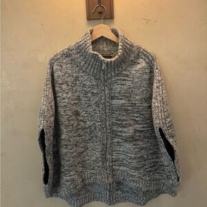 Banana Republic Zip-up Cocoon Sweater